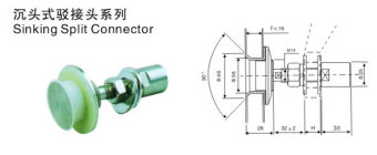 沉头驳接头型号JC-TC14